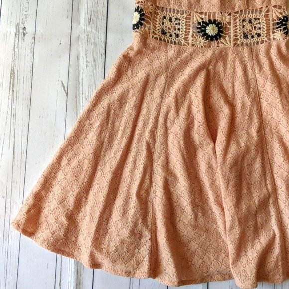 3/$20 Free People Daisy Cage Knit Dress - Picture 5 of 8